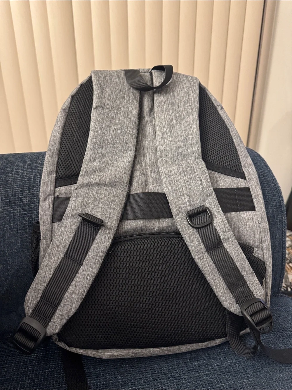 Matein Gray Everyday Laptop Backpack for Women